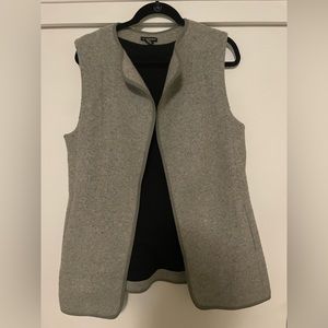 Club Monaco Grey Felt vest